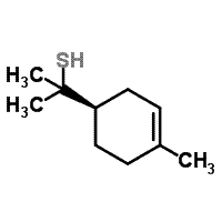 CAS#: 83150-78-1， 2-[(1R)-4-Methyl-3-cyclohexen-1-yl]-2-propanethiol