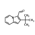 CAS#: 83164-31-2， 2-(2-Methyl-2-propanyl)-3-indolizinecarbaldehyde