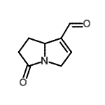 CAS#: 83177-79-1， 3-Oxo-2,3,5,7a-tetrahydro-1H-pyrrolizine-7-carbaldehyde
