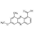 CAS#: 83297-77-2， 7-Methoxy-9-methyl-1-phenazinecarboxylic acid