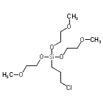 CAS 登录号：83315-76-8， 6-(3-氯丙基)-6-(2-甲氧基乙氧基)-2,5,7,10-四氧杂-6-硅杂十一烷