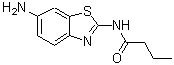 CAS#: 833430-30-1， N-(6-Amino-1,3-benzothiazol-2-yl)butanamide