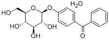 CAS#: 83355-65-1， (4-(beta-D-Glucopyranosyloxy)Phenyl)Phenylmethanone Hemihydrate