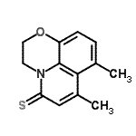 CAS#: 83367-38-8， 7,8-Dimethyl-2,3-dihydro-5H-[1,4]oxazino[2,3,4-ij]quinoline-5-thione