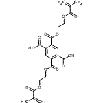CAS#: 83418-60-4， 2,5-Bis{[2-(methacryloyloxy)ethoxy]carbonyl}terephthalic acid
