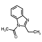 CAS#: 83440-29-3， 1-(2-Ethyl-1H-benzimidazol-1-yl)ethanone