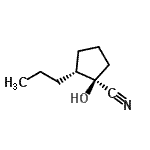 CAS#: 834885-68-6， (1R,2R)-1-Hydroxy-2-propylcyclopentanecarbonitrile