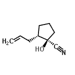 CAS#: 834885-69-7， (1R,2S)-2-Allyl-1-hydroxycyclopentanecarbonitrile