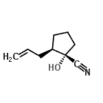 CAS#: 834885-79-9， (1S,2R)-2-Allyl-1-hydroxycyclopentanecarbonitrile