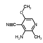 CAS#: 83537-58-0， 3-Amino-5-methoxy-2-methylisonicotinonitrile