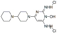 CAS#: 83540-15-2， 3-Hydroxy-2-Imino-6-[4-(1-Piperidyl)-1-Piperidyl]Pyrimidin-4-Amine Dihydrochloride
