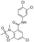 CAS#: 83542-66-9， 3,5-Dichloro-N-(3,4-Dichlorophenyl)-2-[Methyl(Methylsulphonyl)Amino]Benzamide