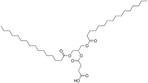 CAS#: 83554-62-5, Butanedioic Acid, Mono(2-((1-Oxohexadecyl)Oxy)-1-(((1-Oxohexadecyl)Oxy )Methyl)Ethyl) Ester
