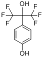 structure of CAS# 836-79-3, 1,1,1,3,3,3-Hexafluoro-2-(4-Hydroxyphenyl)Propan-2-Ol;1,1,1,3,3,3-Hexafluoro-2-(4-Hydroxyphenyl)Propan-2-Ol, Alpha,Alpha-Bis(Trifluoromethyl)-4-Hydroxybenzyl Alcohol;4-(1,1,1,3,3,3-Hexafluoro-2-Hydroxypropan-2-Yl)Phenol;1,1,1,3,3,3-HEXAFLUORO-2-(4-HYDROXYPHENYL)PROPAN-2-OL