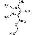 CAS#: 83621-76-5， Ethyl 3-amino-1,4,5-trimethyl-1H-pyrrole-2-carboxylate