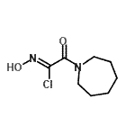 CAS#: 83644-79-5， (1Z)-2-(1-Azepanyl)-N-hydroxy-2-oxoethanimidoyl chloride
