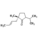 CAS#: 836628-77-4， (2S)-2-[(2E)-2-Buten-1-yl]-5-isopropyl-2-methylcyclopentanone