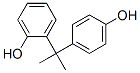 structure of CAS# 837-08-1, 2-[1-(4-Hydroxyphenyl)-1-Methylethyl]Phenol;2-[1-(4-Hydroxyphenyl)-1-Methyl-Ethyl]Phenol;2-[1-(4-Hydroxyphenyl)-1-Methylethyl]Phenol;Zinc01509568