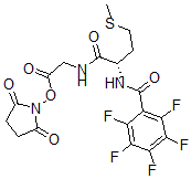 CAS#: 83800-45-7， N-Pentafluorobenzoylmethionylglycine-N-Hydroxysuccinimide Ester