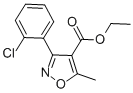 CAS#: 83817-50-9， Ethyl 3-(2-Chlorophenyl)-5-Methylisoxazole-4-Carboxylate