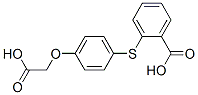 CAS#: 83817-54-3， 2-[[4-(Carboxymethoxy)Phenyl]Thio]Benzoic Acid