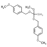 CAS#: 83817-62-3， (Methoxy{bis[(4-methoxybenzyl)oxy]}methyl)silane