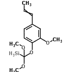 CAS#: 83817-64-5， {Dimethoxy[2-methoxy-4-(1-propen-1-yl)phenoxy]methyl}silane