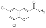 CAS#: 83823-24-9， 6,8-Dichloro-2H-1-Benzopyran-3-Carboxamide