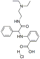 CAS#: 83850-82-2， 2-[(2-Diethylaminoethylcarbamoyl-Phenyl-Methyl)Amino]Benzoic Acid Hydrochloride