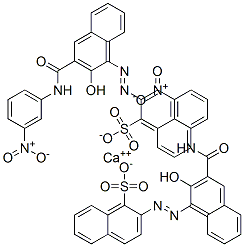 CAS#: 83863-53-0， Calcium 2-[[2-Hydroxy-3-[[(3-Nitrophenyl)Amino]Carbonyl]-1-Naphthyl]Azo]Naphthalenesulphonate