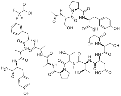 CAS#: 838825-26-6， Ac-Ser-Pro-Tyr-Ser-Ser-Asp-Thr-Thr-Pro-Ala-Ala-Phe-Ala-Tyr-NH2 Trifluoroacetate