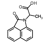 CAS#: 838850-72-9， 2-(2-Oxobenzo[cd]indol-1(2H)-yl)propanoic acid