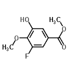 CAS#: 838856-88-5， Methyl 3-fluoro-5-hydroxy-4-methoxybenzoate