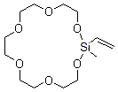 CAS#: 83890-25-9， 1-Vinyl-1-Methylsila-17-Crown-6