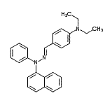CAS#: 83890-47-5， N,N-Diethyl-4-{(E)-[1-naphthyl(phenyl)hydrazono]methyl}aniline