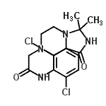 CAS 登录号：83898-62-8， N-(2,6-二氯苯基)-2-(3,3-二甲基-1-氧代六氢咪唑并[1,5-a]吡嗪-7(1H)-基)乙酰胺