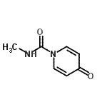 CAS#: 83920-48-3， N-Methyl-4-oxo-1(4H)-pyridinecarboxamide