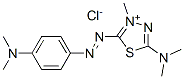 CAS#: 83930-05-6， 5-(Dimethylamino)-2-[[4-(Dimethylamino)Phenyl]Azo]-3-Methyl-1,3,4-Thiadiazolium Chloride