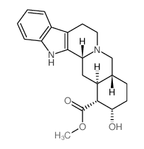 CAS#: 84-37-7， (3b)-17alpha-Hydroxyyohimban-16b-Carboxylic Acid Methyl Ester