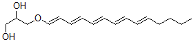 CAS 登录号：84000-58-8， 1-(1-甘油)十四碳-1,3,5,7,9-五烯