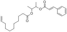 CAS#: 84006-35-9， 10-Undecenoic Acid, 1-Methyl-2-((1-Oxo-3-Phenyl-2-Propenyl)Oxy)Propyl Ester