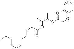 CAS#: 84006-72-4， 1-Methyl-2-((Phenoxyacetyl)Oxy)Propyl Undecanoate