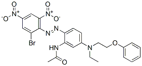 CAS#: 84012-50-0， N-[2-[(2-Bromo-4,6-Dinitrophenyl)Azo]-5-[Ethyl(2-Phenoxyethyl)Amino]Phenyl]Acetamide
