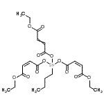 CAS#: 84029-80-1， Ethyl (5Z)-9-butyl-9-{[(2Z)-4-ethoxy-4-oxo-2-butenoyl]oxy}-4,7,11-trioxo-3,8,10-trioxa-9-stannatetradeca-5,12-dien-14-oate