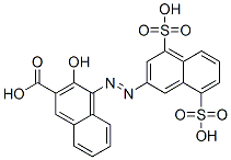 CAS#: 84030-35-3， 4-[2-(4,8-Disulfo-2-Naphthalenyl)Diazenyl]-3-Hydroxy-2-Naphthalenecarboxylic acid