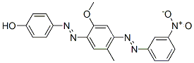 CAS#: 84100-06-1， 4-[[2-Methoxy-5-Methyl-4-[(3-Nitrophenyl)Azo]Phenyl]Azo]Phenol