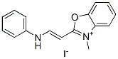CAS#: 84100-14-1， 3-Methyl-2-[2-(Phenylamino)Vinyl]Benzoxazolium Iodide