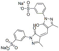 CAS#: 84100-35-6， Disodium 3-[4,5-Dihydro-4-[[5-Hydroxy-3-Methyl-1-(3-Sulphonatophenyl)-1H-Pyrazol-4-Yl]Methylene]-3-Methyl-5-Oxo-1H-Pyrazol-1-Yl]Benzenesulphonate