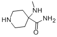 CAS#: 84100-51-6， 4-(Methylamino)Piperidine-4-Carboxamide