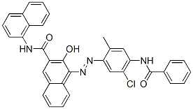 CAS#: 84100-89-0， 4-[[4-(Benzoylamino)-5-Chloro-2-Methylphenyl]Azo]-3-Hydroxy-N-1-Naphthylnaphthalene-2-Carboxamide